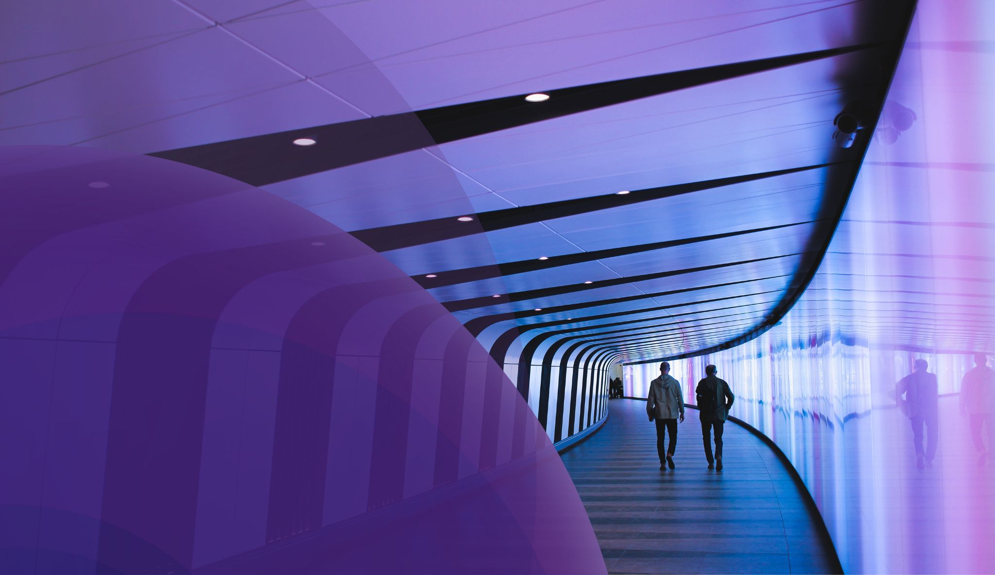 Futuristic corridor