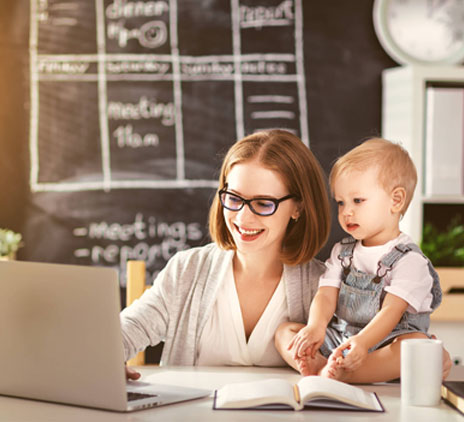 The myth of multitasking: working parents
