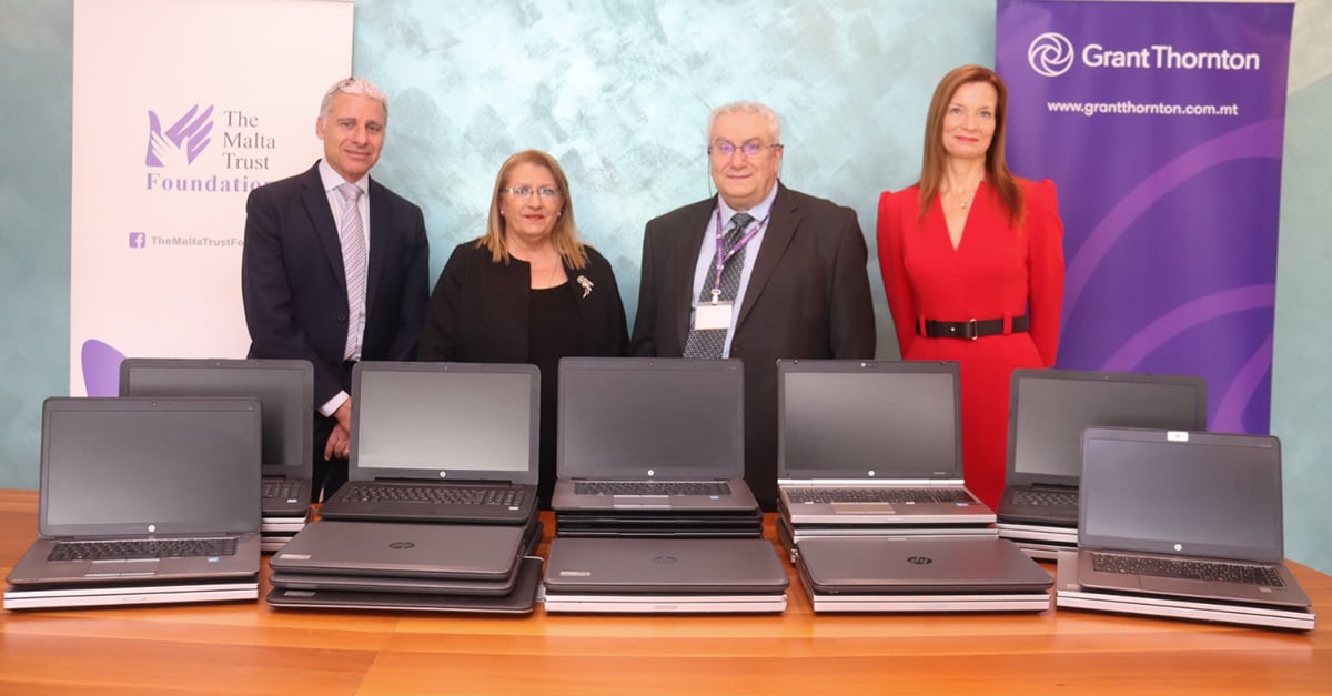 Press Release Donation to Malta Trust Foundation Grant Thornton Malta
